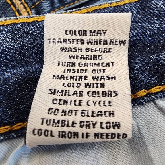 American Rag Cie Curvy Boot Leg Jeans Women's Blue Size 13R - Picture 5 of 10